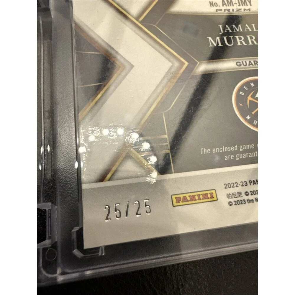 2022-23 Panini Select Jamal Murray Auto Patch Relic Tie Dye Serial #d 25/25 💥🔥